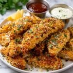 Air Fryer Garlic Parmesan Chicken Tenders Recipe