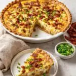 Loaded Potato Quiche Recipe