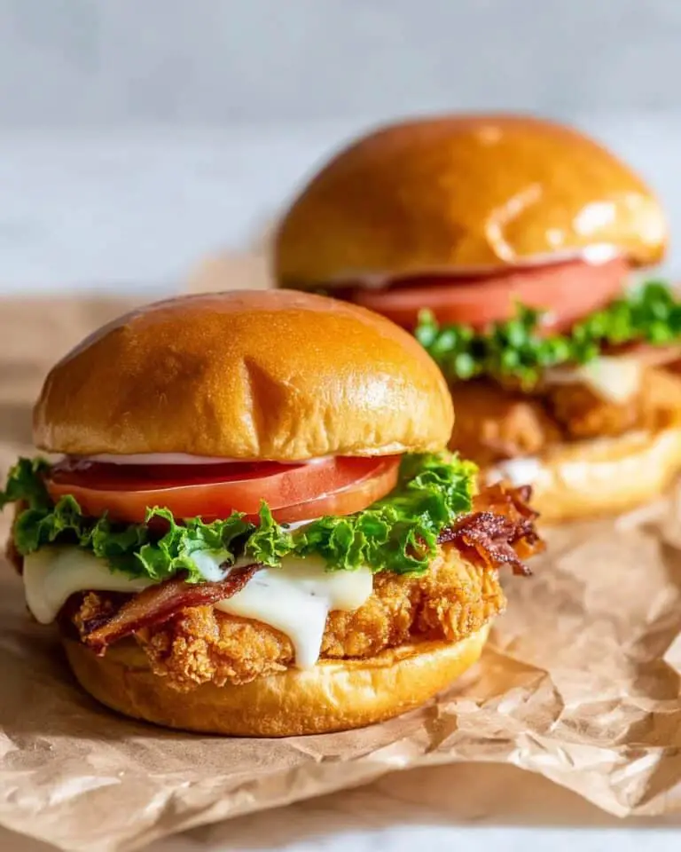 Asiago Ranch Chicken Club (Wendy’s Copycat Recipe) Recipe