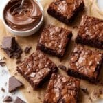 3 Ingredient Nutella Brownies Recipe