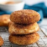 Churro Cookie Bites with Cream Cheese Filling Recipe