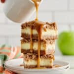 Caramel Apple Cheesecake Bars Recipe