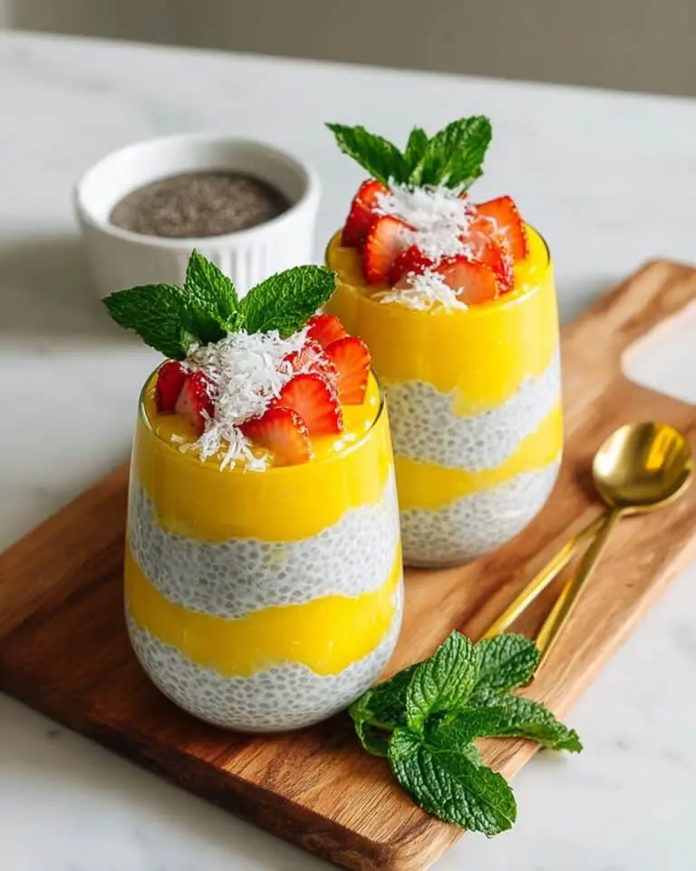 Protein Mango Chia Pudding Recipe