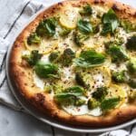 Lemon Roasted Broccoli Pizza Recipe