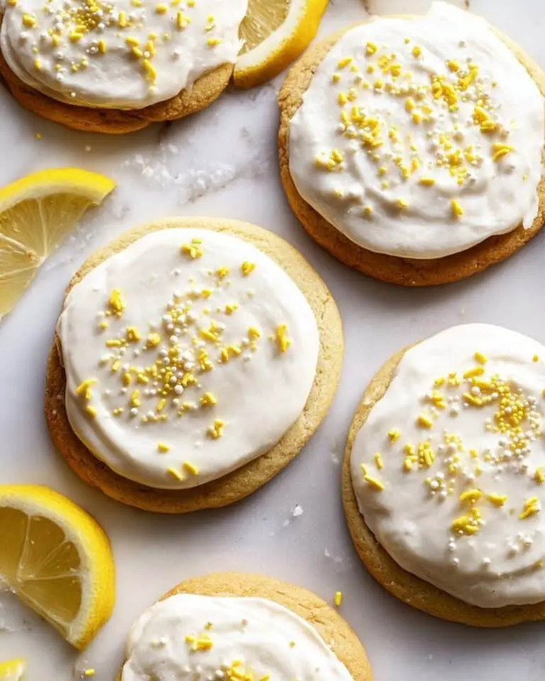 Soft Lemon Sugar Cookies Recipe
