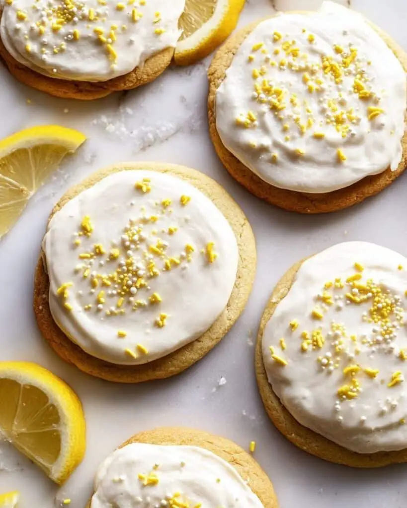 Soft Lemon Sugar Cookies Recipe