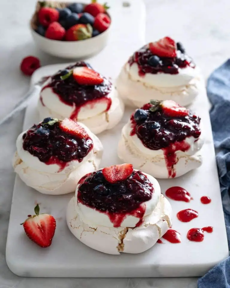 Mixed Berry Pavlova Recipe