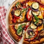 Roasted Vegetable Whole Wheat Pizza Recipe