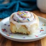 Cake Batter Cinnamon Rolls Recipe