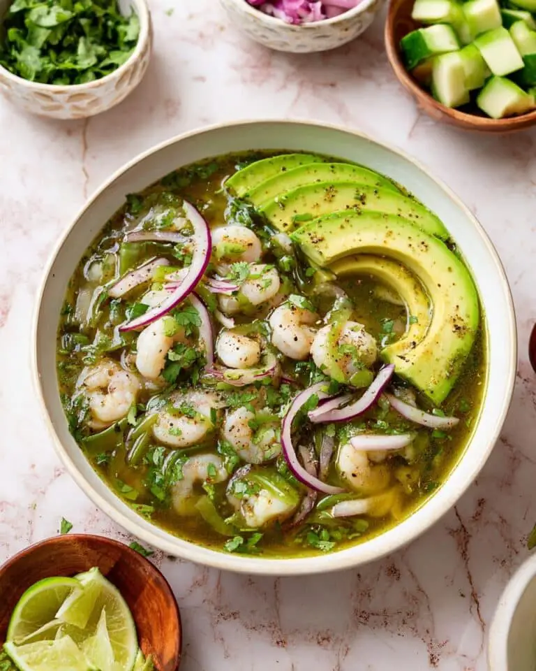 Easy Aguachile (Mexican Shrimp Ceviche) Recipe