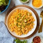 Crock Pot Buffalo Chicken Mac and Cheese Recipe