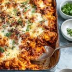 Baked Tortellini with Kale, Sausage, and Cream Recipe
