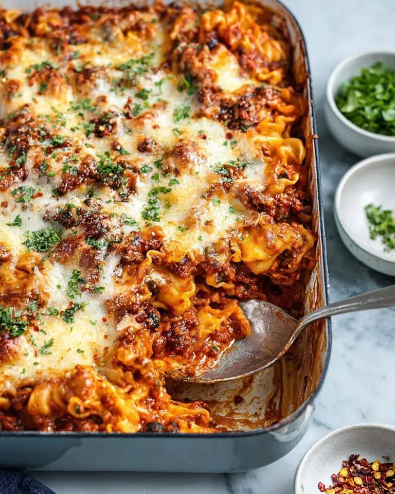 Baked Tortellini with Kale, Sausage, and Cream Recipe