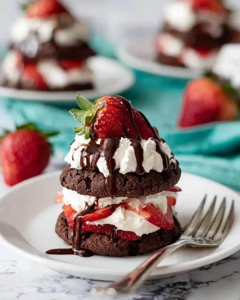 Chocolate Strawberry Shortcake Recipe