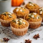 Blender Pumpkin Oat Muffins with Greek Yogurt Recipe