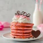 Pink Pancakes Recipe