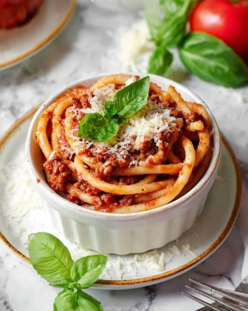 Bucatini Bolognese Recipe