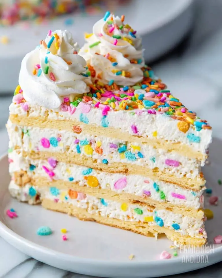 Funfetti Icebox Cake Recipe
