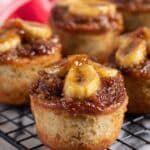 Banana Upside Down Muffins Recipe
