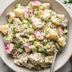Dill Pickle Potato Salad with Creamy Dill Dressing Recipe