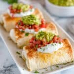 Baked Chicken Chimichangas Recipe