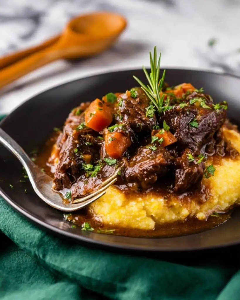 Instant Pot Beef Shanks with Mushrooms and Vegetables Recipe