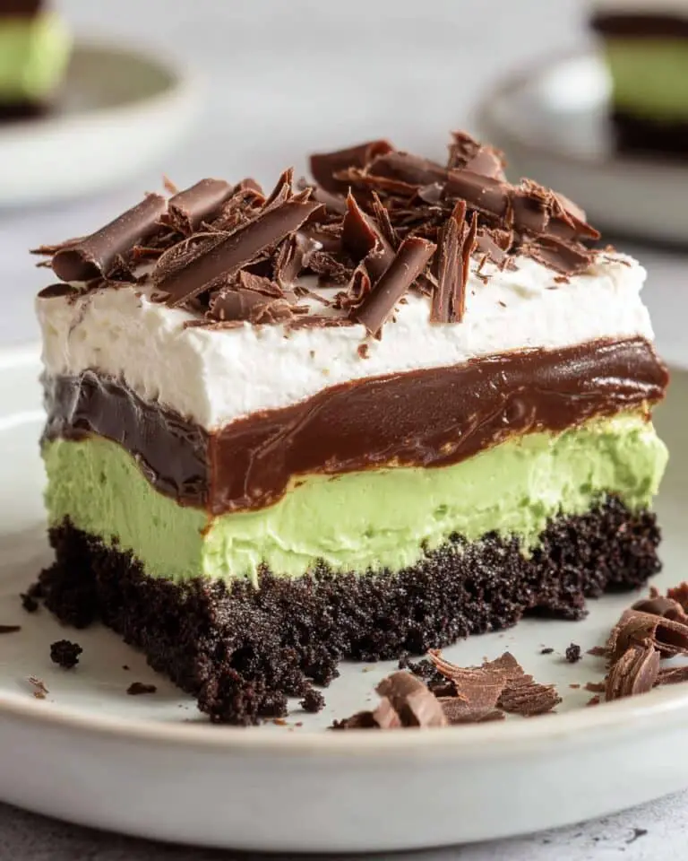 Mint Chocolate Lasagna Recipe