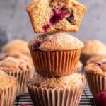 Sugar Crusted Plum Muffins Recipe