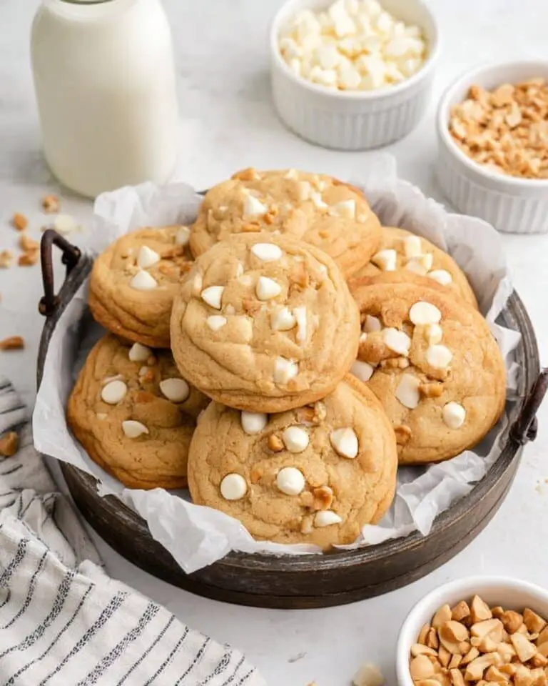 White Chocolate Macadamia Nut Cookies Recipe