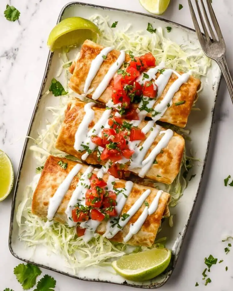 Chicken Chimichangas Recipe
