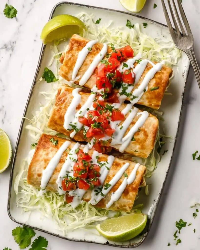 Chicken Chimichangas Recipe