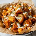 Crispy Patatas Bravas with Spicy Tomato Sauce and Garlic Aioli Recipe