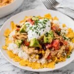 Chicken Mexican Haystacks Recipe