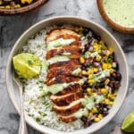 Southwest Chicken Rice Bowls Recipe