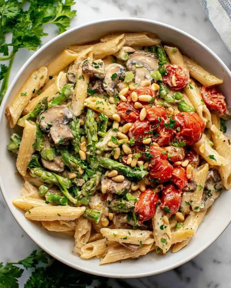 Creamy Pasta Primavera Recipe