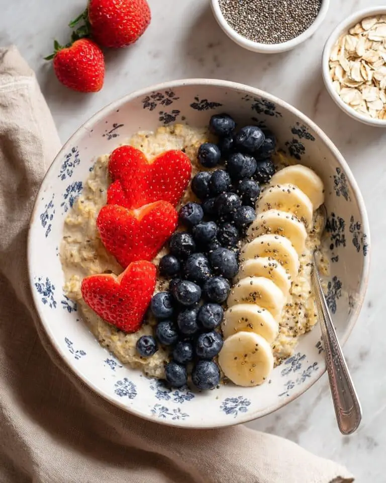 Fluffy Protein Oatmeal with Eggs Recipe