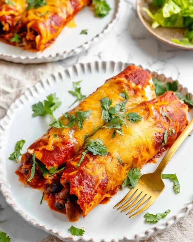 Chipotle Butternut Squash Enchiladas Recipe