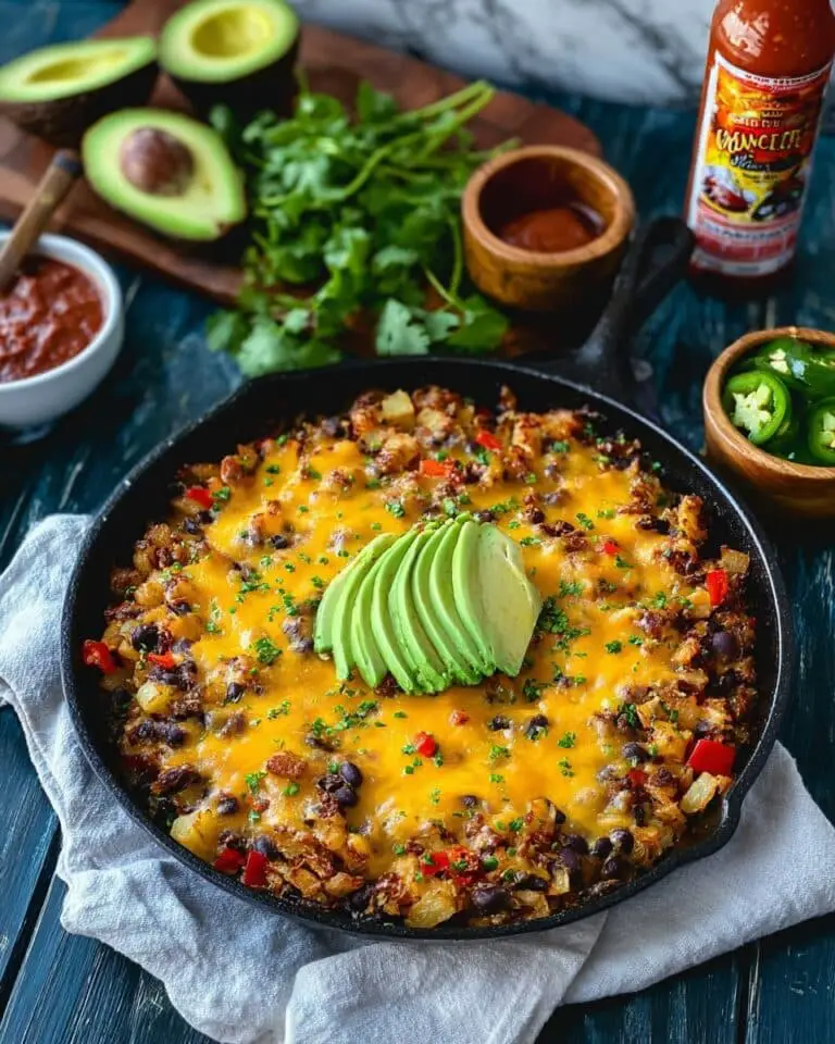 High Protein Southwest Breakfast Skillet Recipe