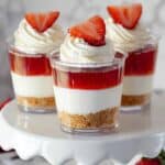 Strawberry Cheesecake Dessert Cups Recipe