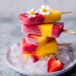 Strawberry Mango Popsicles Recipe