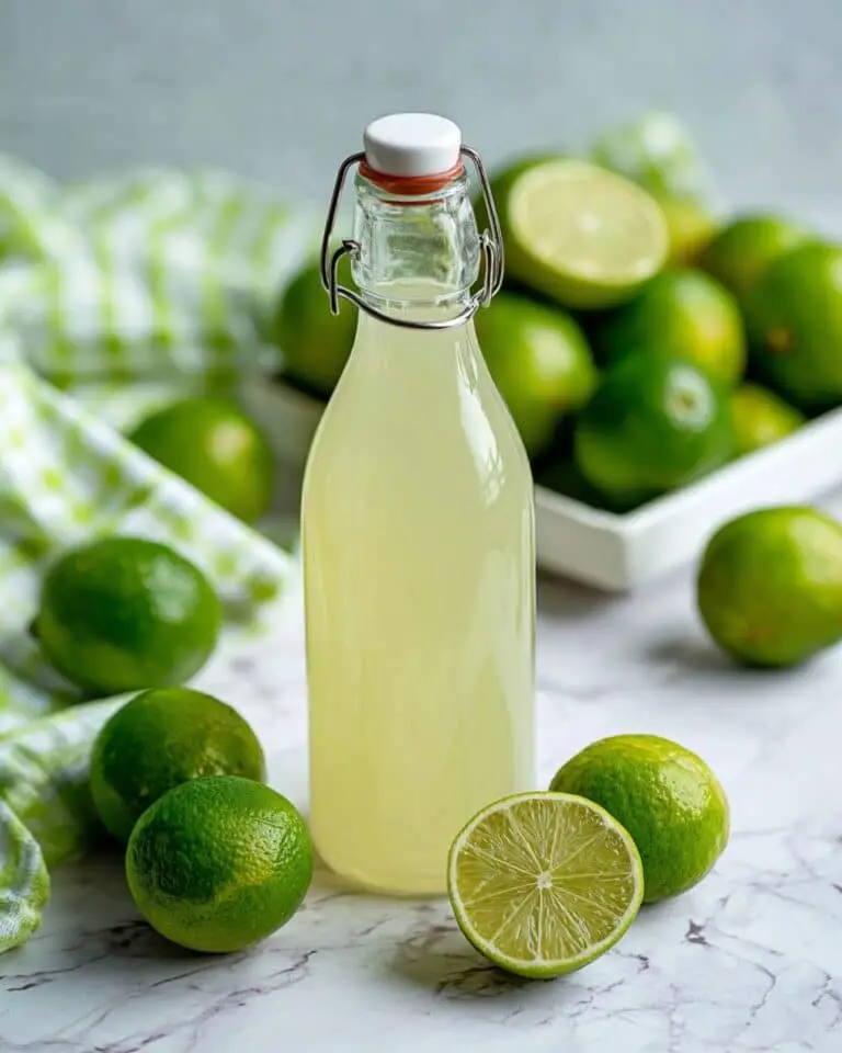 Lime Simple Syrup Recipe