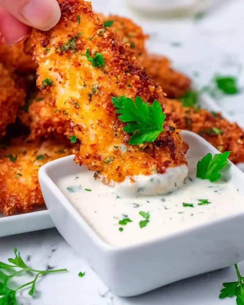 Buffalo Chicken Tenders (Air Fryer Recipe) Recipe