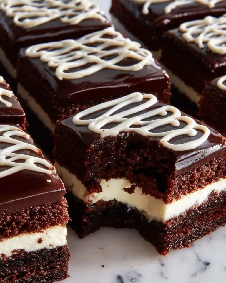 Hostess Cake with Marshmallow Cream and Chocolate Ganache Recipe