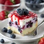 Summer Berry Sheet Cake Recipe