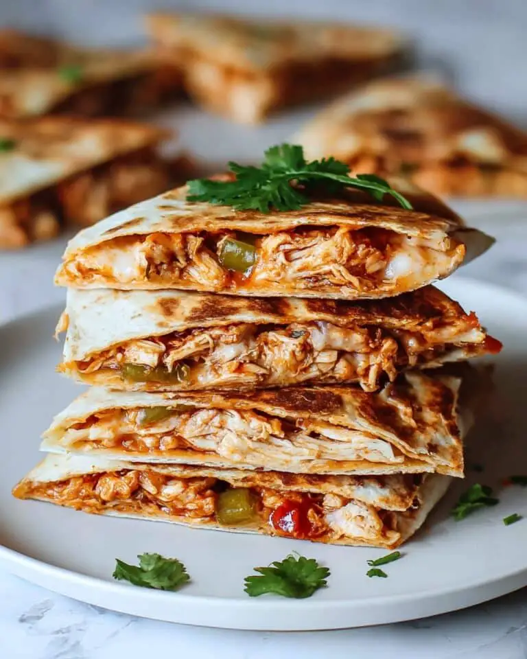 Chicken Tinga Quesadillas Recipe