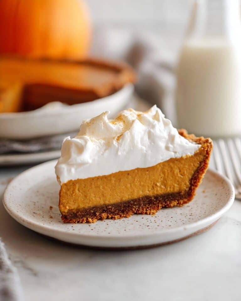 Pumpkin Pie with Gingersnap Crust and Toasted Marshmallow Topping Recipe