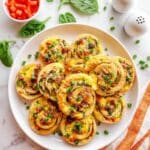 Sausage, Egg, and Cheese Breakfast Pinwheels Recipe