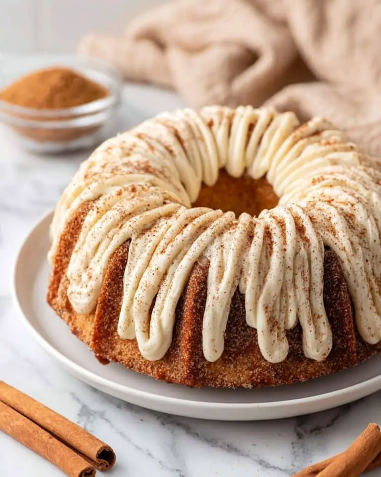Snickerdoodle Bundt Cake Recipe