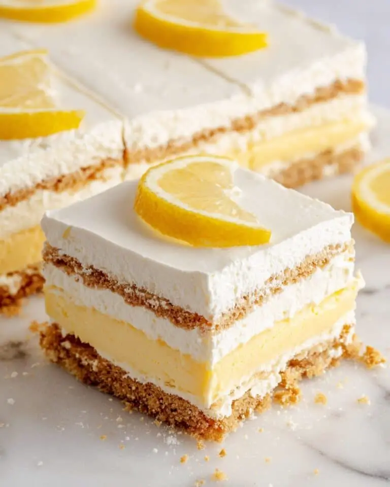 Lemon Icebox Cake Recipe