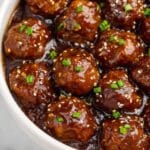 Crockpot Orange Chicken Meatballs Recipe